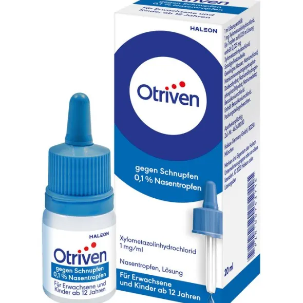 OTRIVEN 0,1% Nasentropfen 20 ml