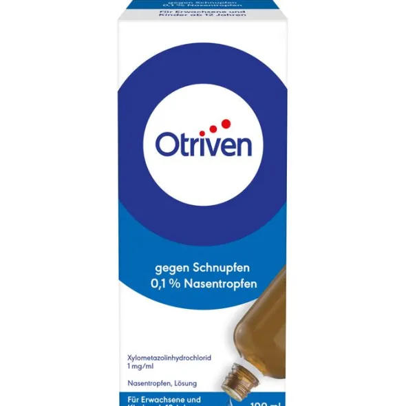 OTRIVEN 0,1% Nasentropfen Nachfüllfla.Praxisbedarf 100 ml