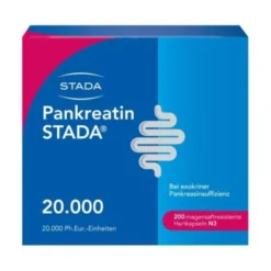 PANKREATIN STADA 20.000 magensaftres.Hartkapseln 200 St