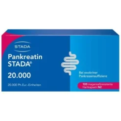 PANKREATIN STADA 20.000 magensaftres.Hartkapseln 100 St