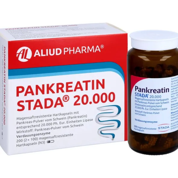 PANKREATIN STADA 20.000 magensaftres.Hartk.ALIUD 200 St