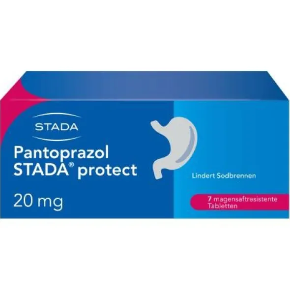 PANTOPRAZOL STADA protect 20 mg magensaftres.Tabl. 7 St