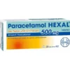 PARACETAMOL 500 mg HEXAL b.Fieber u.Schmerzen Tab. 20 St
