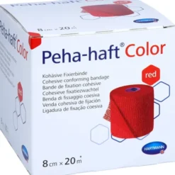 PEHA-HAFT Color Fixierb.latexfrei 8 cmx20 m rot 1 St