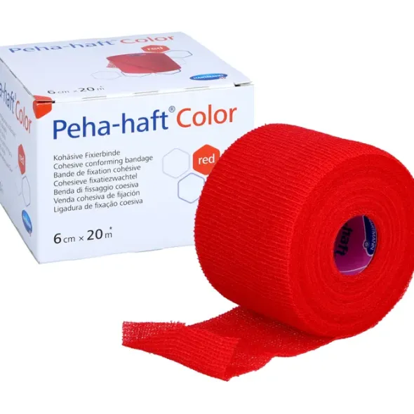 PEHA-HAFT Color Fixierb.latexfrei 6 cmx20 m rot 1 St