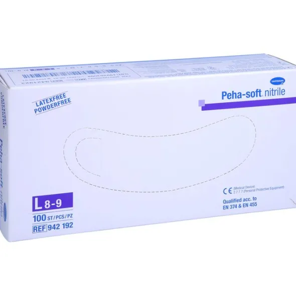 PEHA-SOFT nitrile Unt.Handsch.unste.puderfrei L 100 St