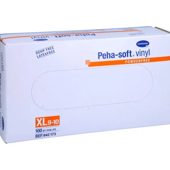 PEHA-SOFT Vinyl Unt.Handschuhe unste.puderfrei XL 100 St