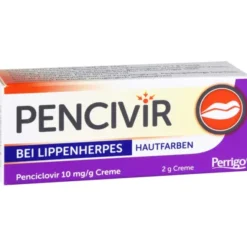 PENCIVIR bei Lippenherpes Creme hautfarben 1% 2 g