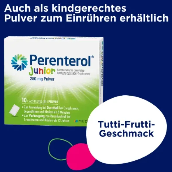 PERENTEROL forte 250 mg Kapseln 50 St