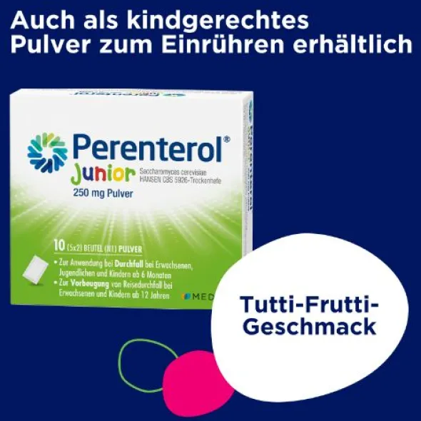 PERENTEROL forte 250 mg Kapseln 100 St