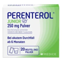 PERENTEROL Junior 250 mg Pulver Btl. 20 St