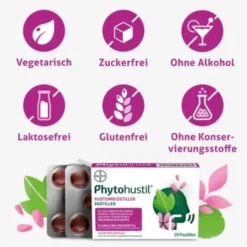 PHYTOHUSTIL Hustenreizstiller Pastillen 20 St