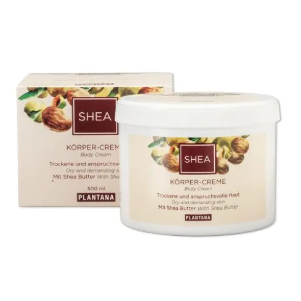 PLANTANA Sheabutter Körpercreme 500 ml