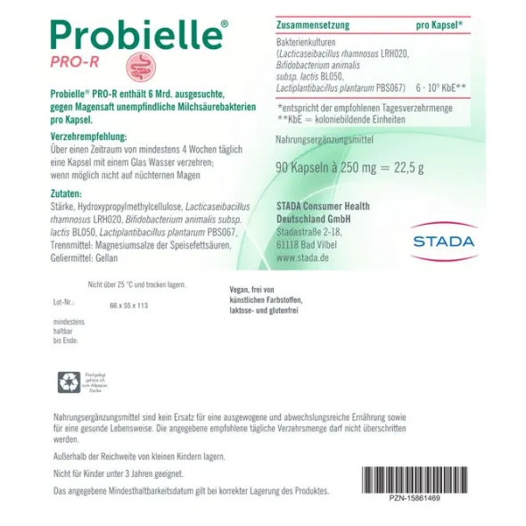 PROBIELLE PRO-R Kapseln 90 St