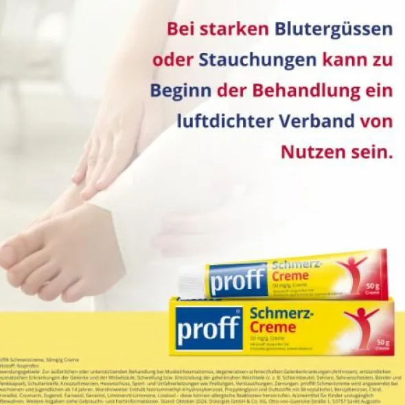 PROFF Schmerzcreme 50 mg/g 50 g