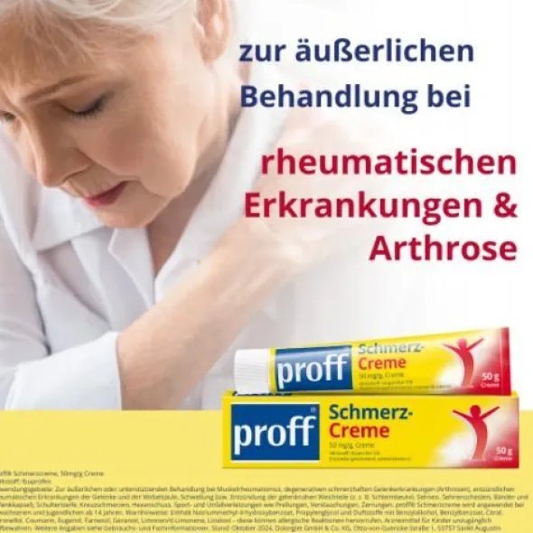PROFF Schmerzcreme 50 mg/g 50 g