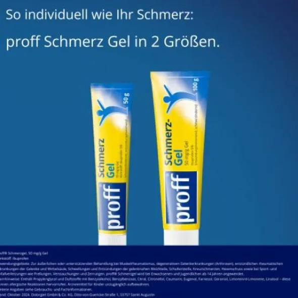 PROFF Schmerzgel 50 mg/g 50 g