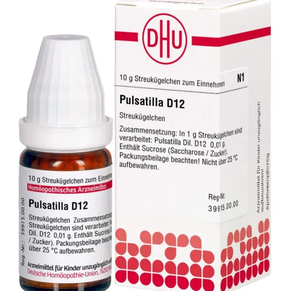PULSATILLA D 12 Globuli 10 g