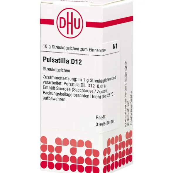 PULSATILLA D 12 Globuli 10 g