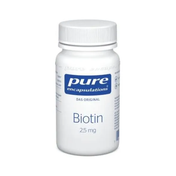 PURE ENCAPSULATIONS Biotin 2,5 mg Kapseln 60 St