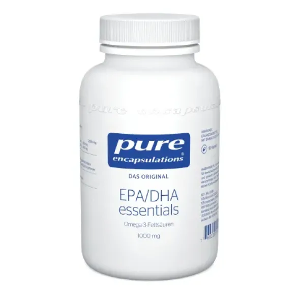 PURE ENCAPSULATIONS EPA/DHA essent.1000 mg Kapseln 90 St