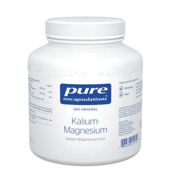 PURE ENCAPSULATIONS Kalium Magn.Citrat Kapseln 180 St
