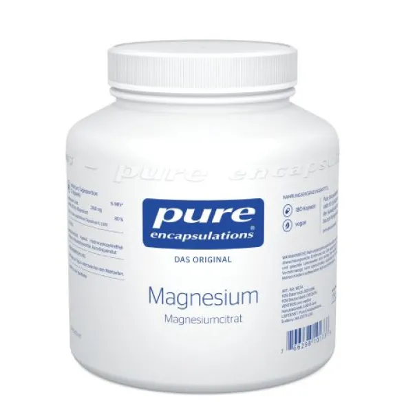 PURE ENCAPSULATIONS Magnesium Magn.Citrat Kapseln 180 St