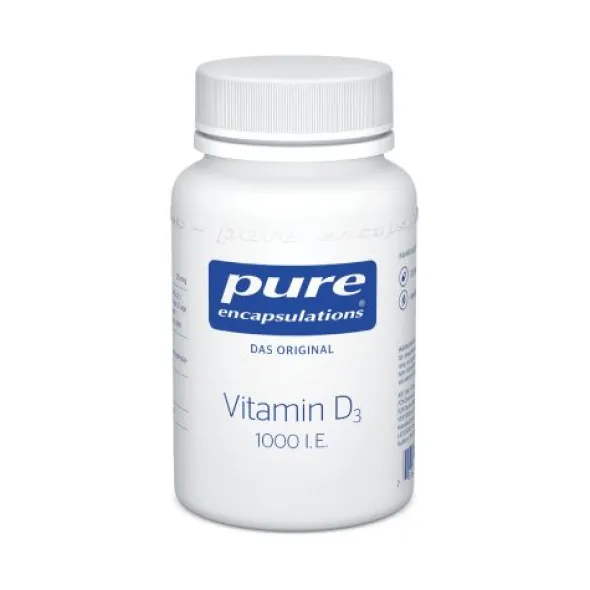 PURE ENCAPSULATIONS Vitamin D3 1000 I.E. Kapseln 120 St