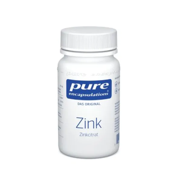 PURE ENCAPSULATIONS Zink Zinkcitrat Kapseln 60 St