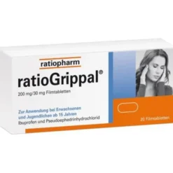 RATIOGRIPPAL 200 mg/30 mg Filmtabletten 20 St