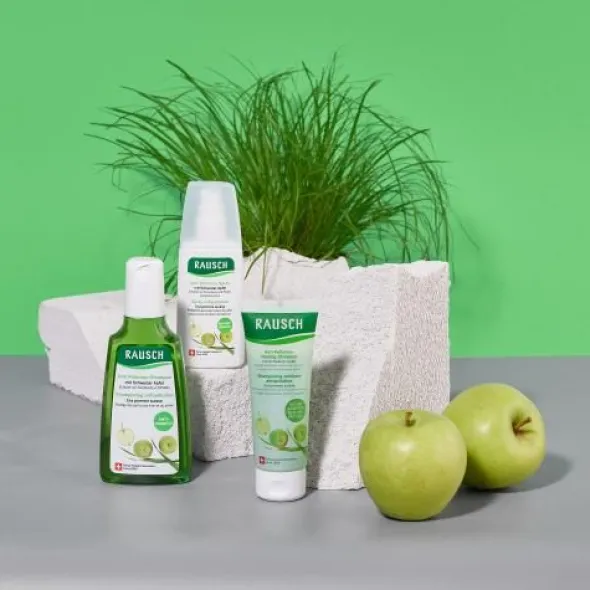 RAUSCH Anti-Pollution-Peeling-Shamp.m.Schweiz.Apf. 100 ml