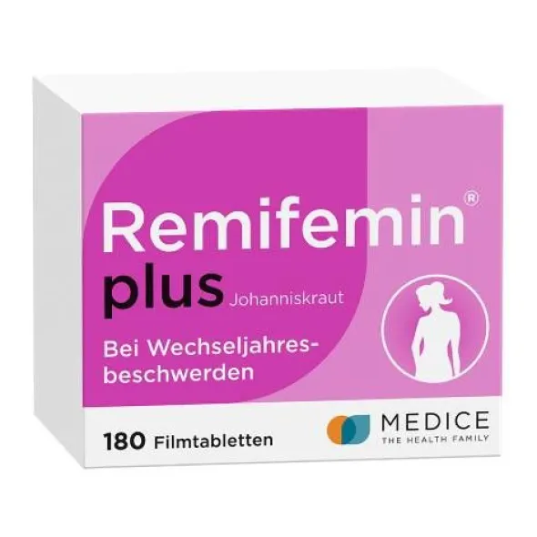 REMIFEMIN plus Johanniskraut Filmtabletten 180 St