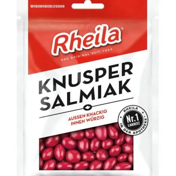 RHEILA Knusper Salmiak mit Zucker 90 g