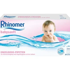 RHINOMER babysanft Meerwasser 5ml Einzeldosispip. 20X5 ml