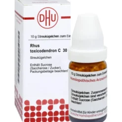 RHUS TOXICODENDRON C 30 Globuli 10 g