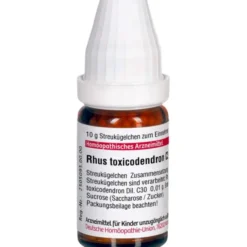 RHUS TOXICODENDRON C 30 Globuli 10 g