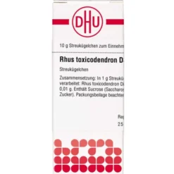 RHUS TOXICODENDRON D 30 Globuli 10 g