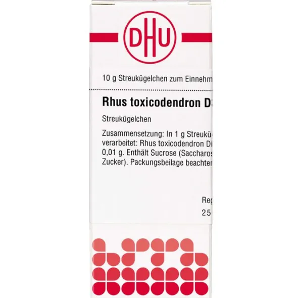 RHUS TOXICODENDRON D 30 Globuli 10 g