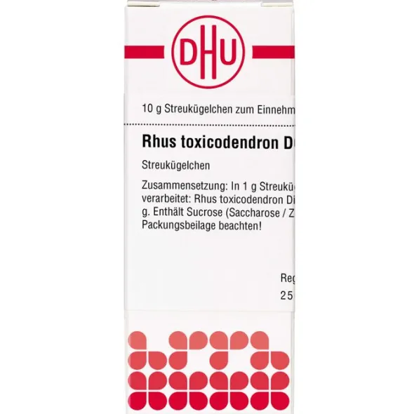 RHUS TOXICODENDRON D 6 Globuli 10 g