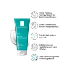 ROCHE-POSAY Effaclar Mikro-Peeling Reinigungsgel 200 ml