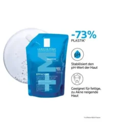 ROCHE-POSAY Effaclar schäumendes Reinig.Gel Nachf. 400 ml