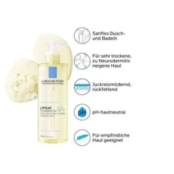 ROCHE-POSAY Lipikar Dusch- und Badeöl AP+ 400 ml