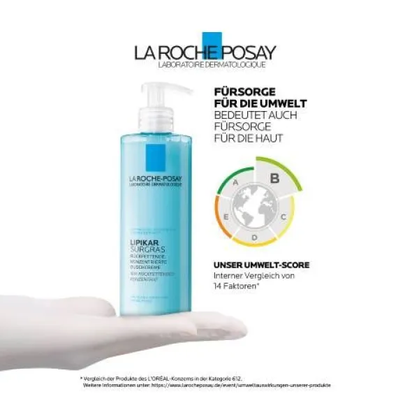 ROCHE-POSAY Lipikar Surgras Duschgel 400 ml