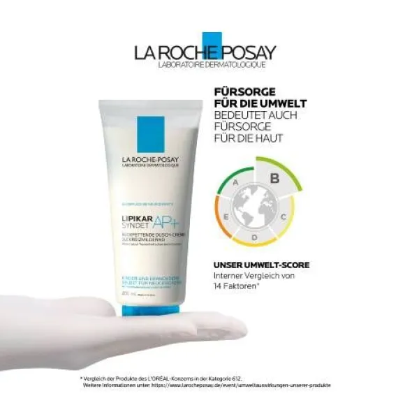 ROCHE-POSAY Lipikar Syndet AP+ Reinigungs-Cremegel 200 ml