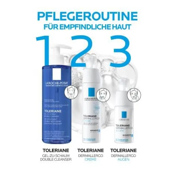 ROCHE-POSAY Toleriane Gel-zu-Schaum Cleanser 400 ml