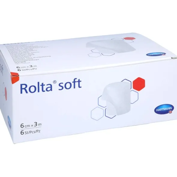 ROLTA soft synth.-Wattebinde 6 cmx3 m 6 St