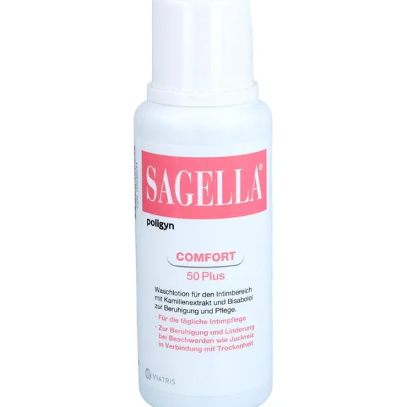 SAGELLA poligyn Intimwaschlotion für Frauen 50+ 250 ml