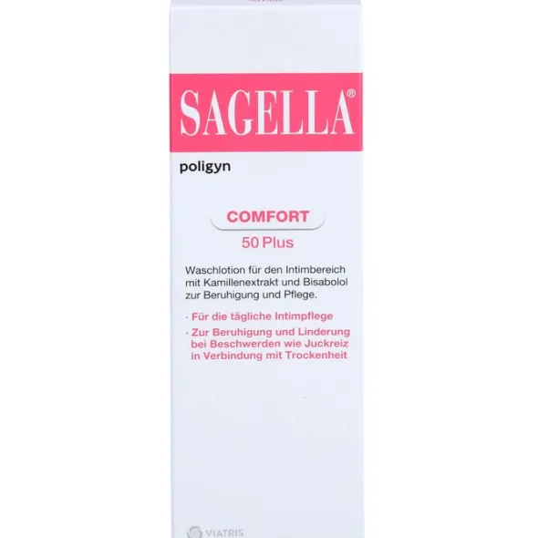 SAGELLA poligyn Intimwaschlotion für Frauen 50+ 250 ml