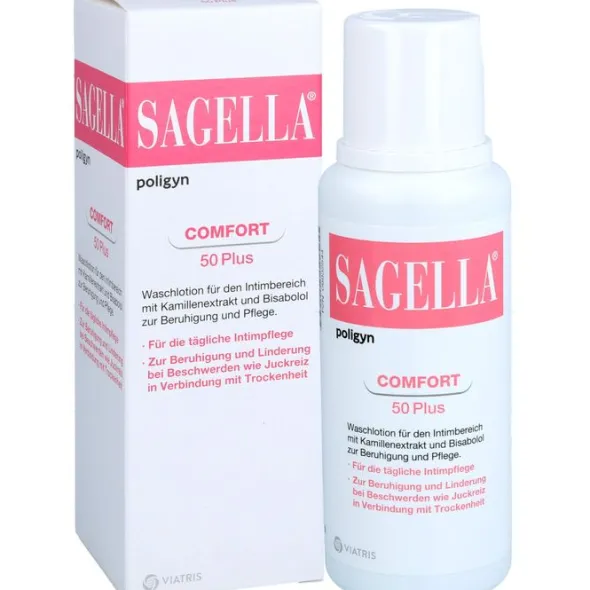 SAGELLA poligyn Intimwaschlotion für Frauen 50+ 250 ml