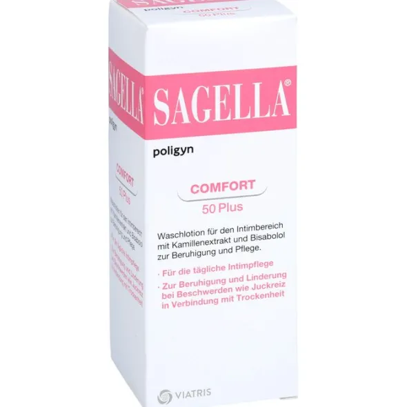 SAGELLA poligyn Intimwaschlotion für Frauen 50+ 100 ml
